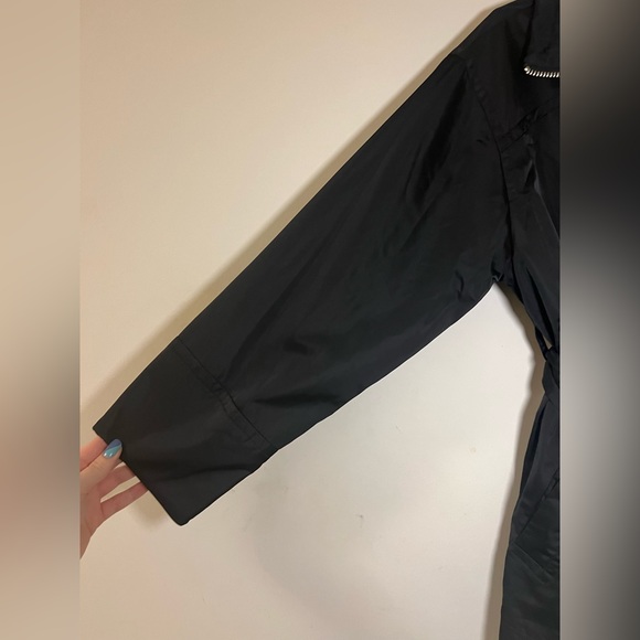 MASSIMO DUTTI Black Lightweight Dress Zip Jacket Size S-NWT - Picture 9 of 14